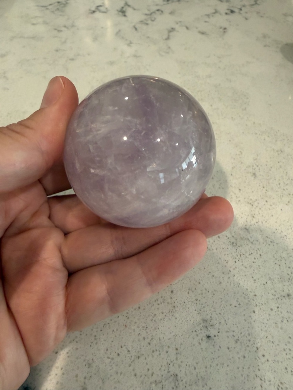 Amethyst Sphere - Picture 2 of 4
